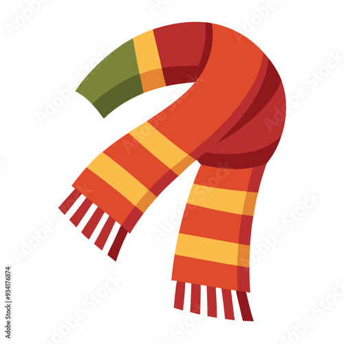 Scarf Vector Illustration