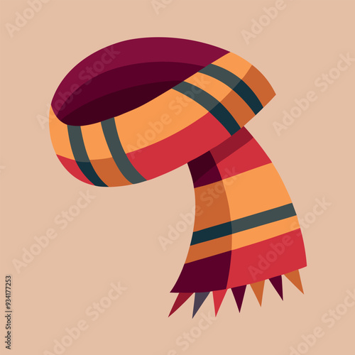 Scarf Vector Illustration