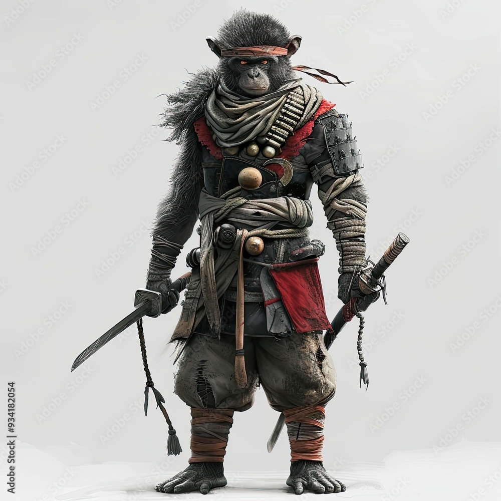 Anime Monkey Warrior Anime Monkey Warrior