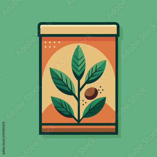 Seed Packet Vector Illustration