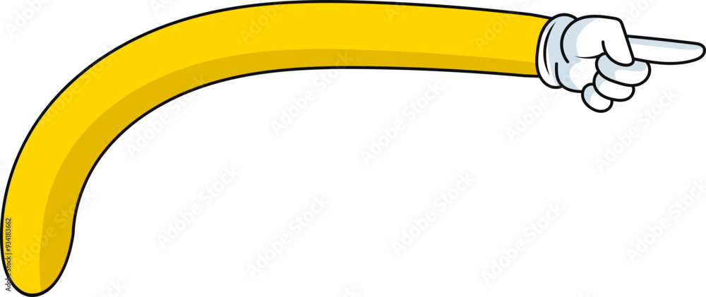 Cartoon Hand Pointing Cartoon Hand Pointing