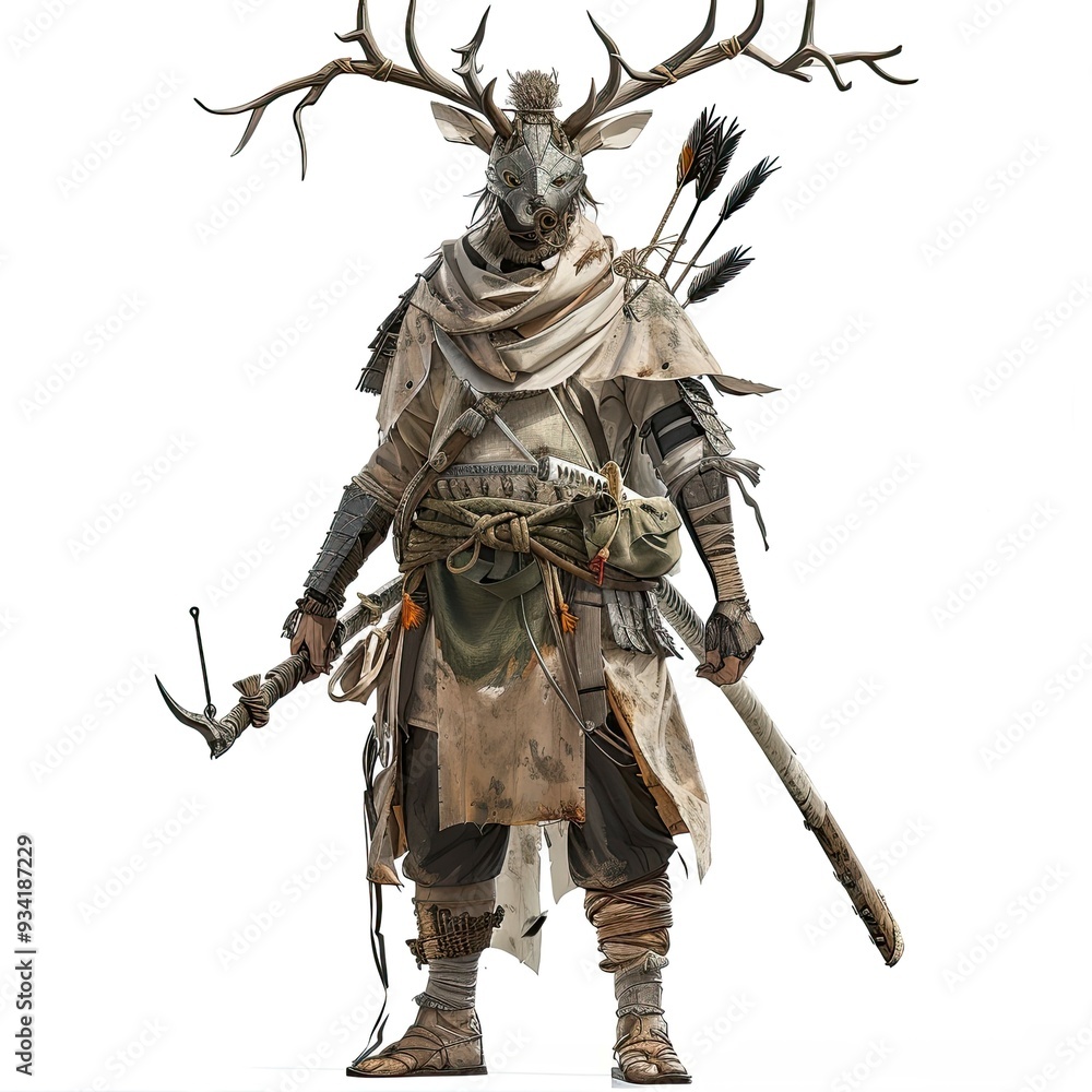 Anime Deer Warrior Anime Deer Warrior