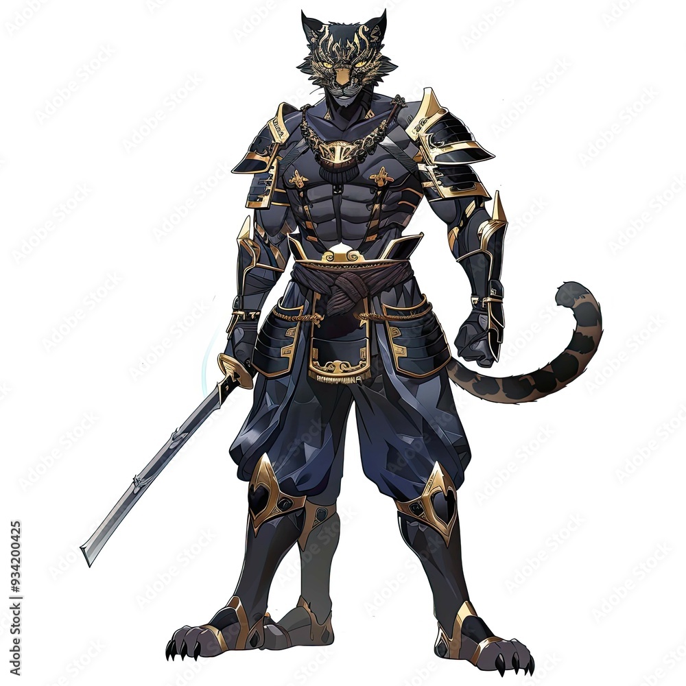 Anime Panther Warrior Anime Panther Warrior