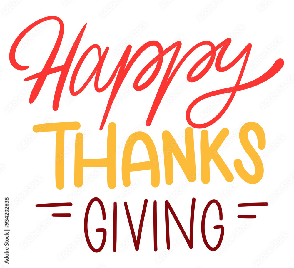 Thanks Giving Handwriting Lettering Thanks Giving Handwriting Lettering