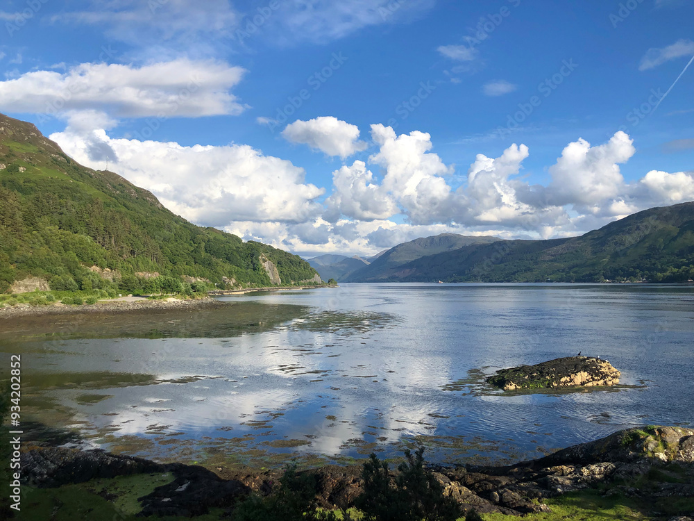 View from Eilean Donan Castle View from Eilean Donan Castle