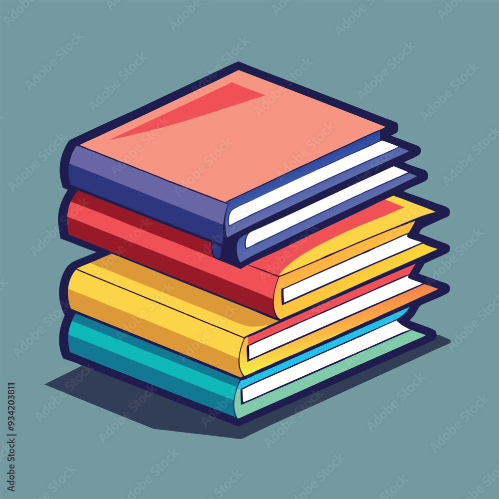 Stack of Paper Vector Illustration Stack of Paper Vector Illustration