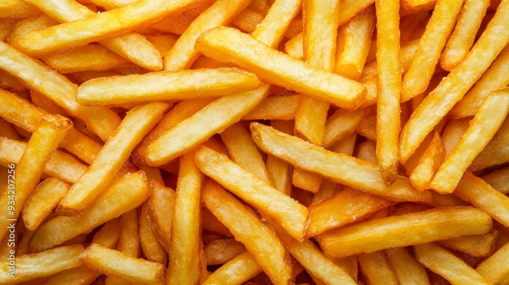 Close-up of french fries, food photography, delicious, yellow color tone, high resolution, high detail, superb quality, ultra-high resolution Close-up of french fries, food photography, delicious, yellow color tone, high resolution, high detail, superb quality, ultra-high resolution