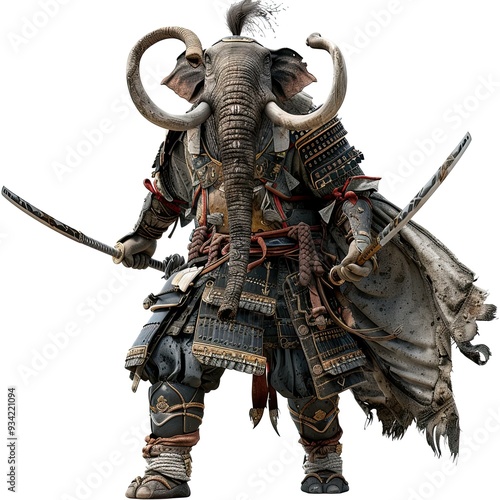 Anime Elephant Warrior