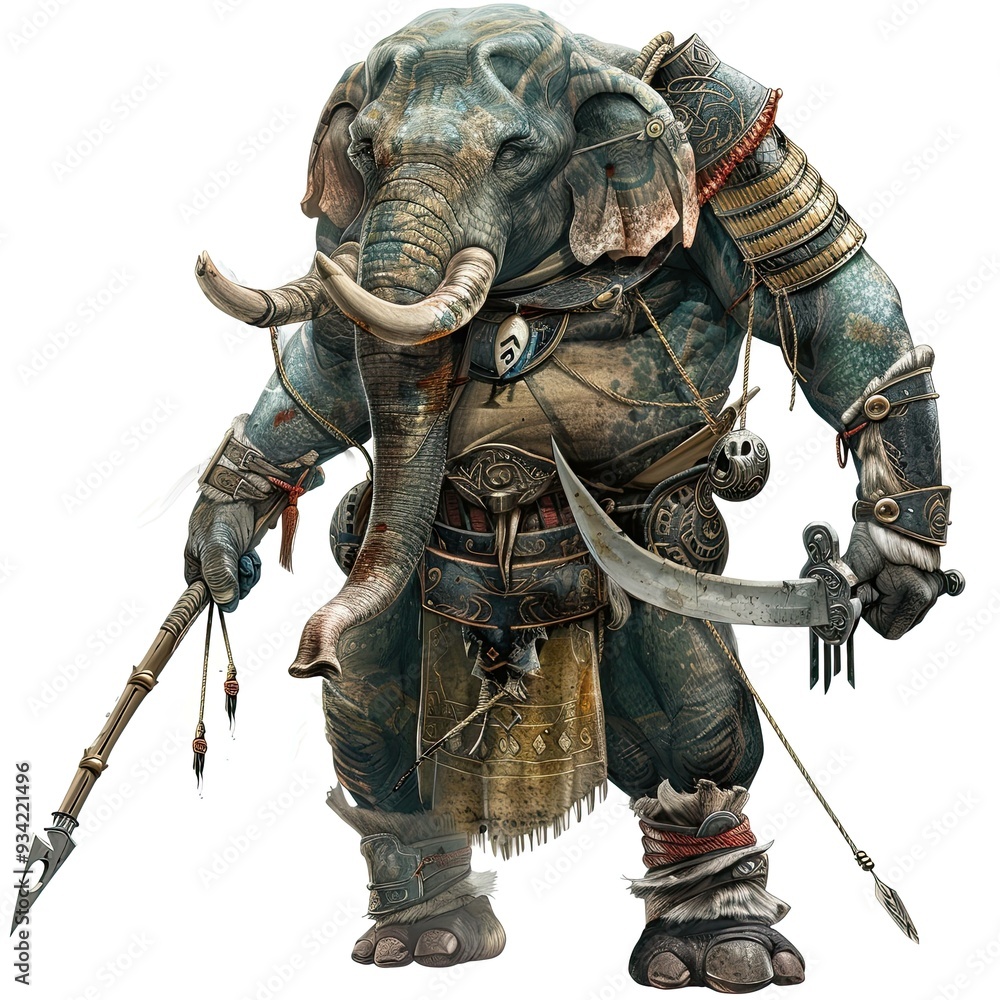 Anime Elephant Warrior Anime Elephant Warrior