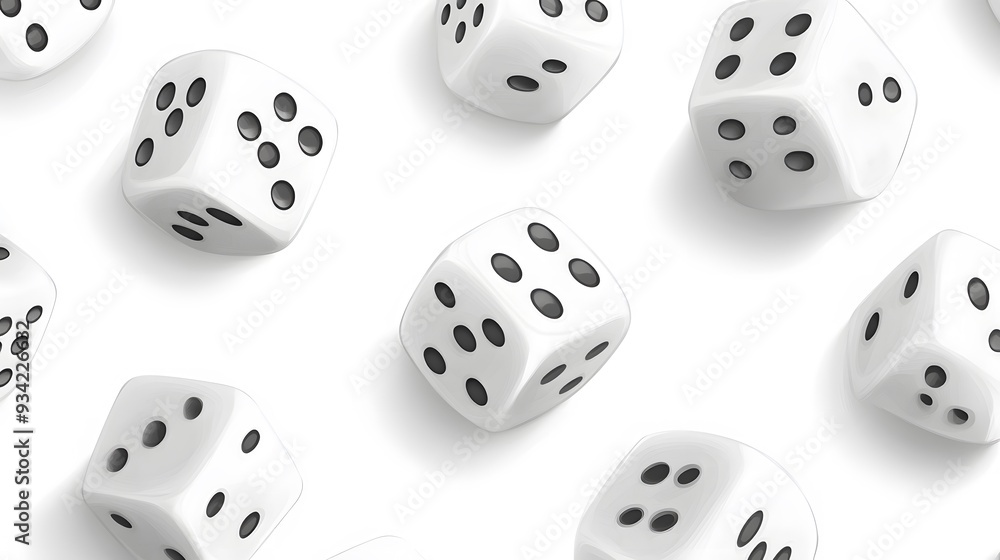White Game Dice on White Background, Abstract Image, Texture, Pattern, Wallpaper, Cover and Screen of Smartphone, Cell Phone, Computer, Laptop, 9:16 and 16:9 Format White Game Dice on White Background, Abstract Image, Texture, Pattern, Wallpaper, Cover and Screen of Smartphone, Cell Phone, Computer, Laptop, 9:16 and 16:9 Format