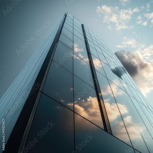 Modern Architecture detail Abstract Background 