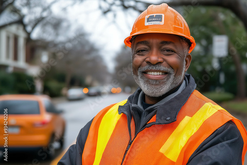 African American With Safet...