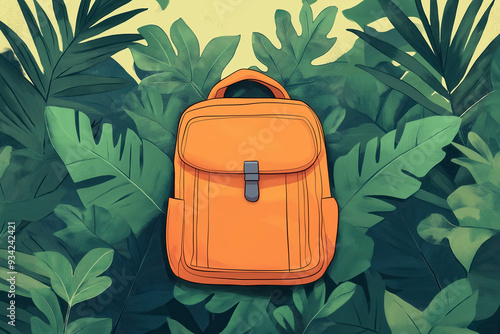 Backpack Illustration