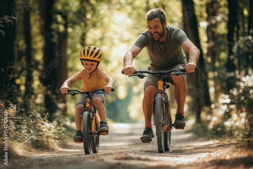 Child In Safety Helmet With...