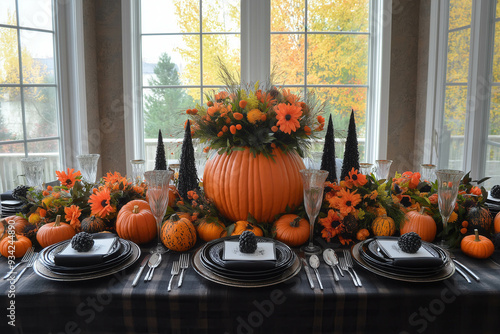 Thanksgiving Table Setting