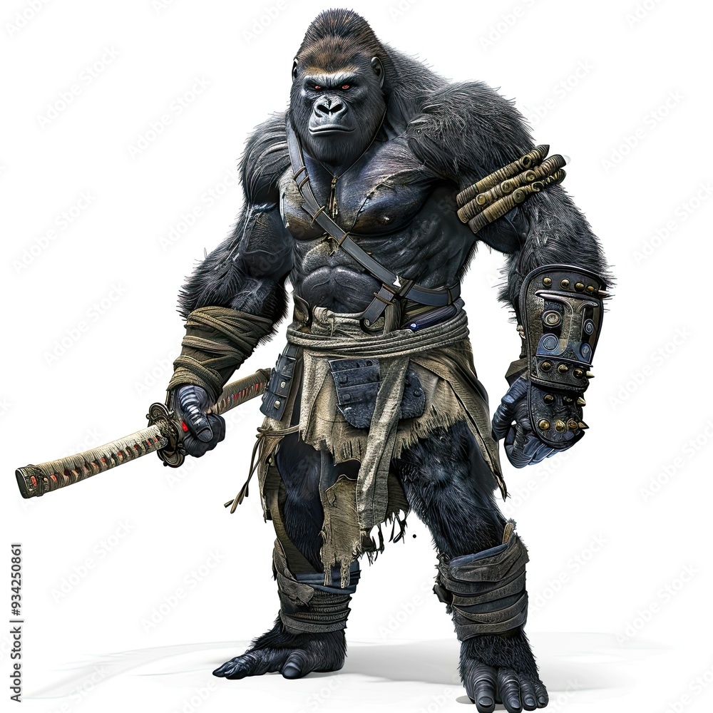 Anime Gorilla Warrior Anime Gorilla Warrior