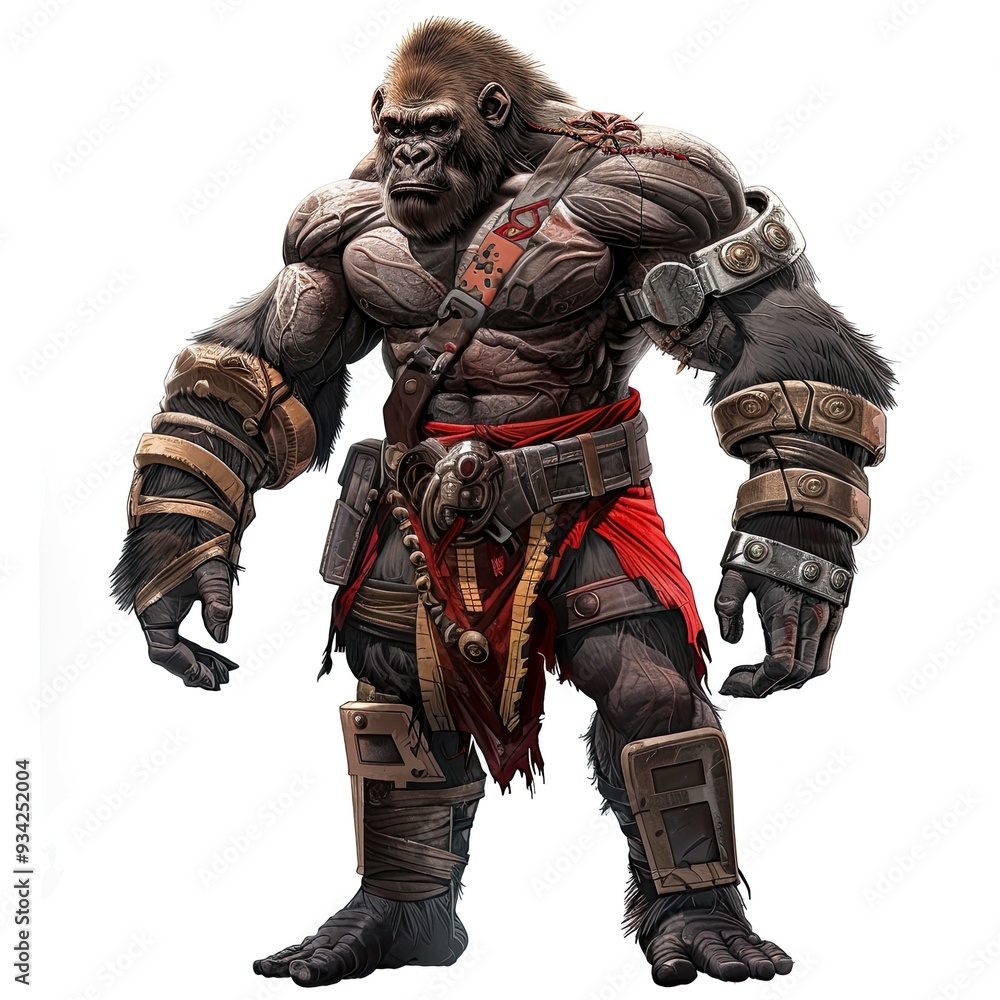 Anime Gorilla Warrior Anime Gorilla Warrior