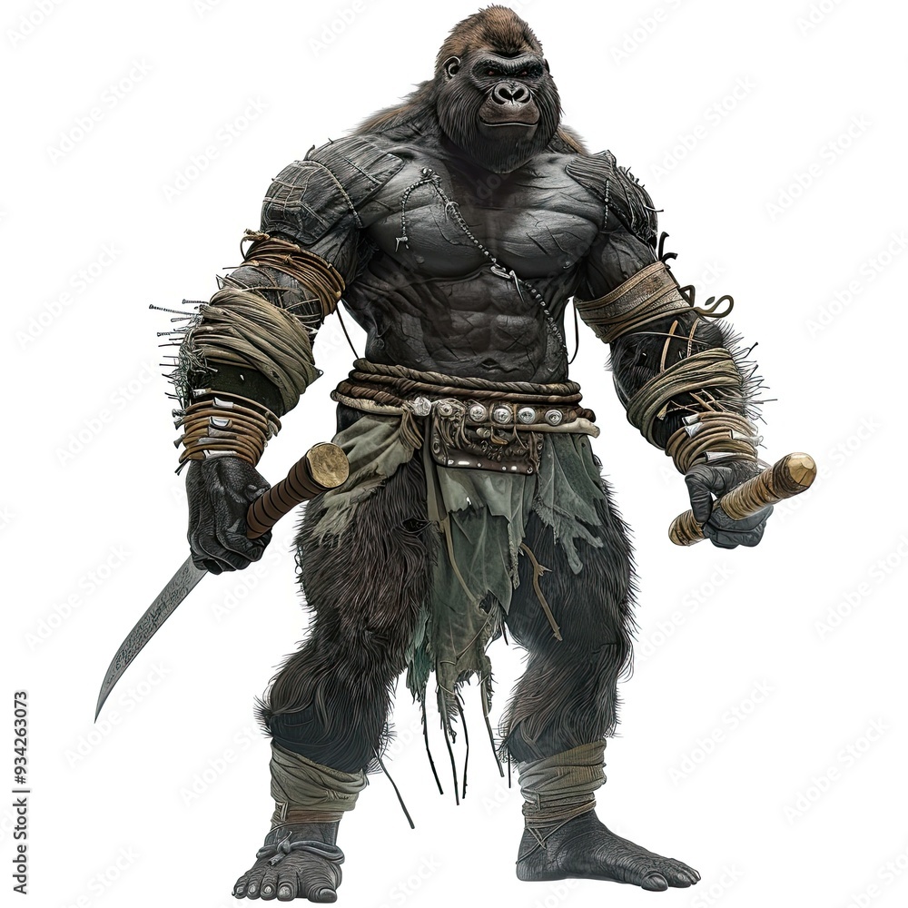 Anime Gorilla Warrior Anime Gorilla Warrior