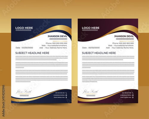 Business Invoice template. Professional payment agreement layout, corporate bill spreadsheet receipt and invoices for customer vector set of payment form document, receipt tax or bill illustration.