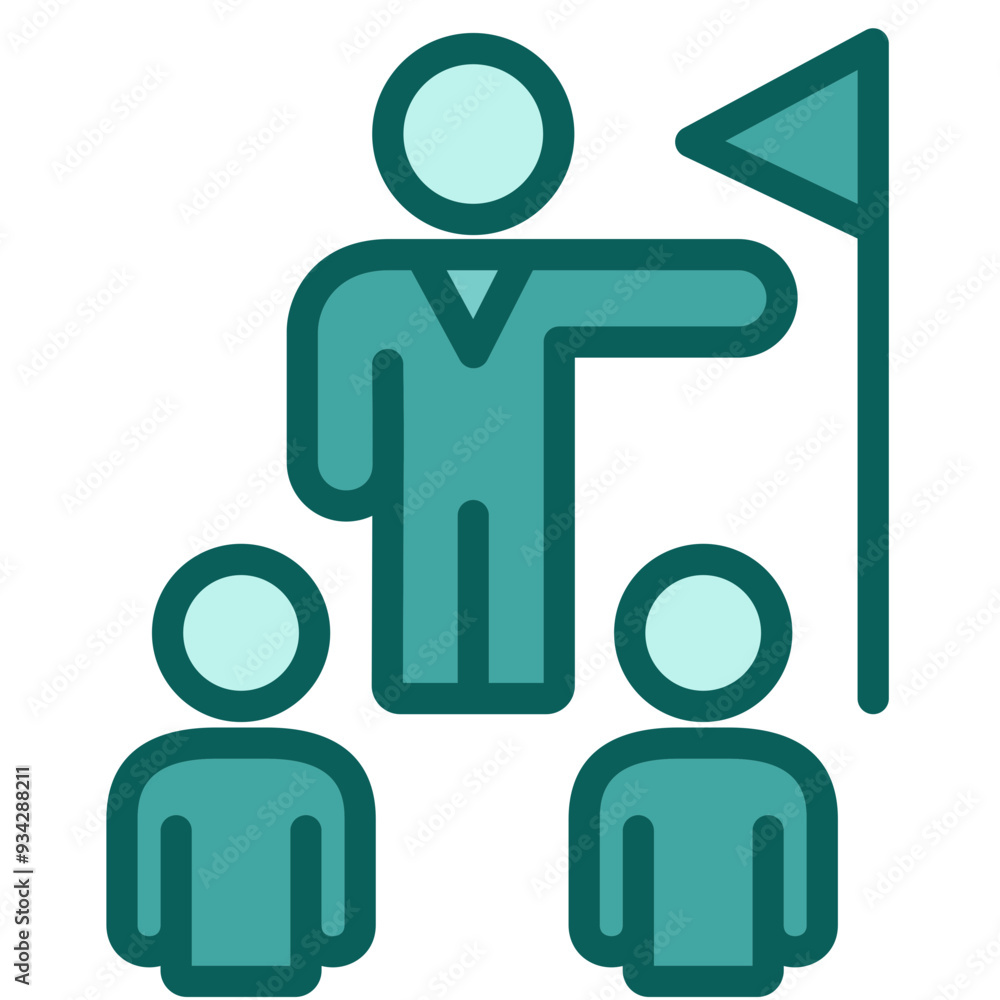 Leadership Icon Leadership Icon