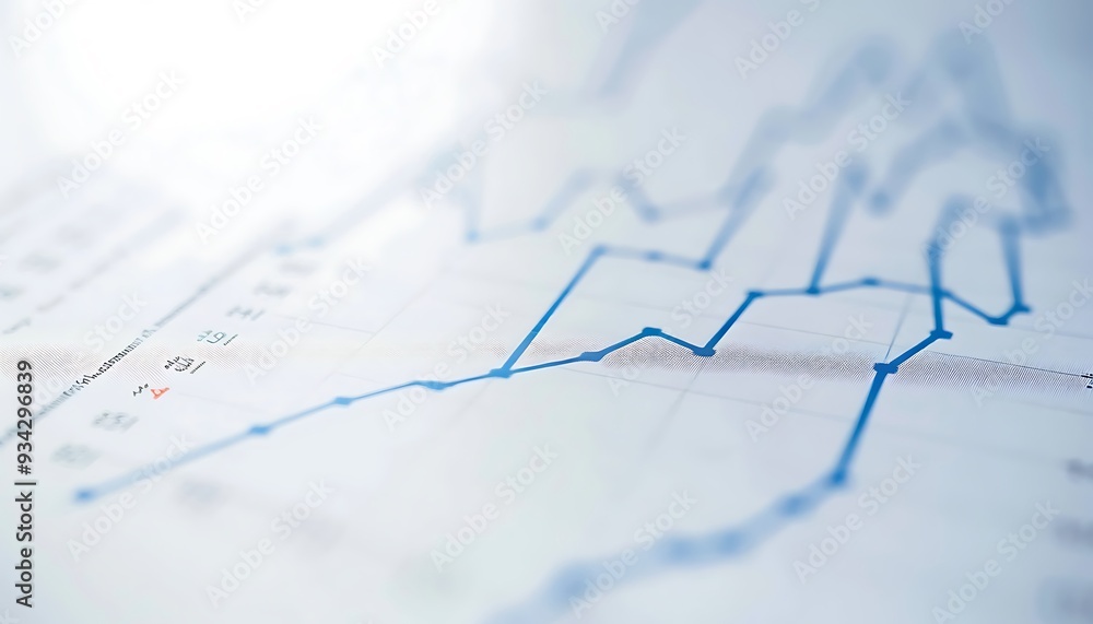 Subtle line graph rising on a soft white background, indicating continuous market advancement. Subtle line graph rising on a soft white background, indicating continuous market advancement.