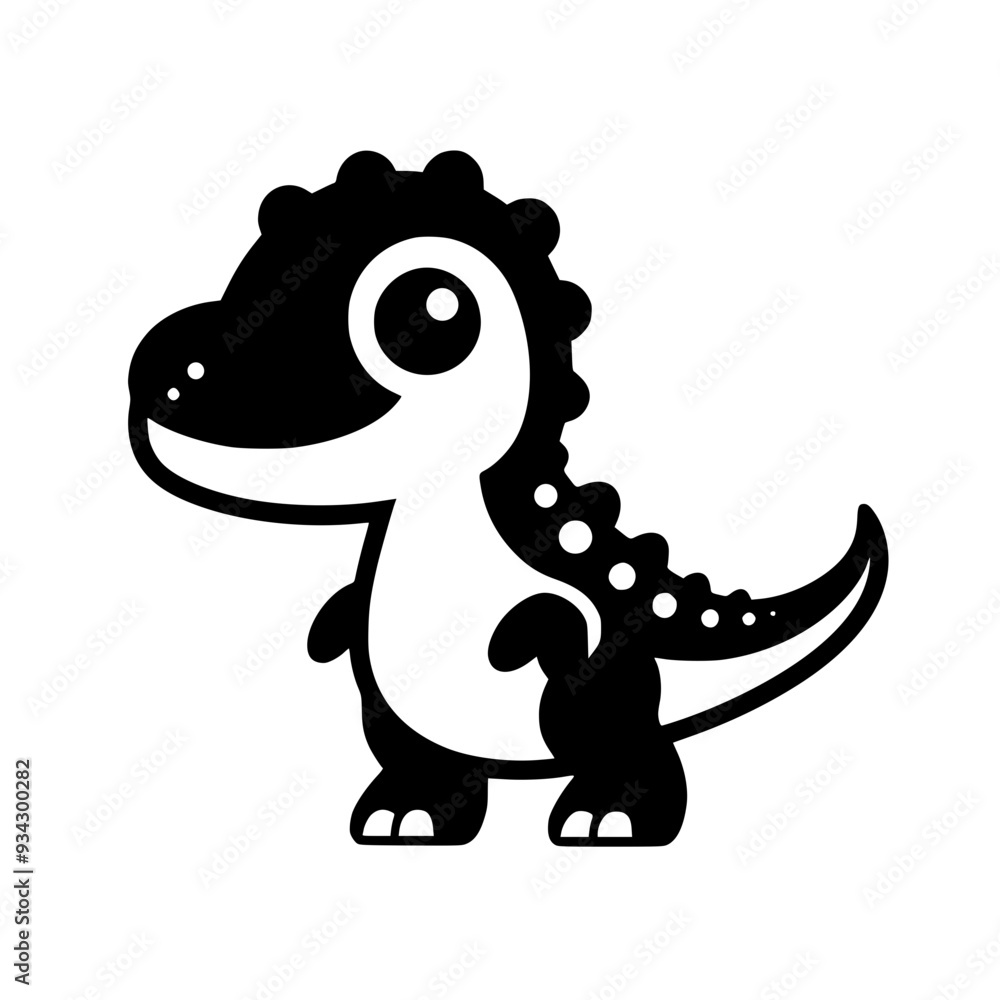 Fototapeta premium Cute Dinosaur Vector