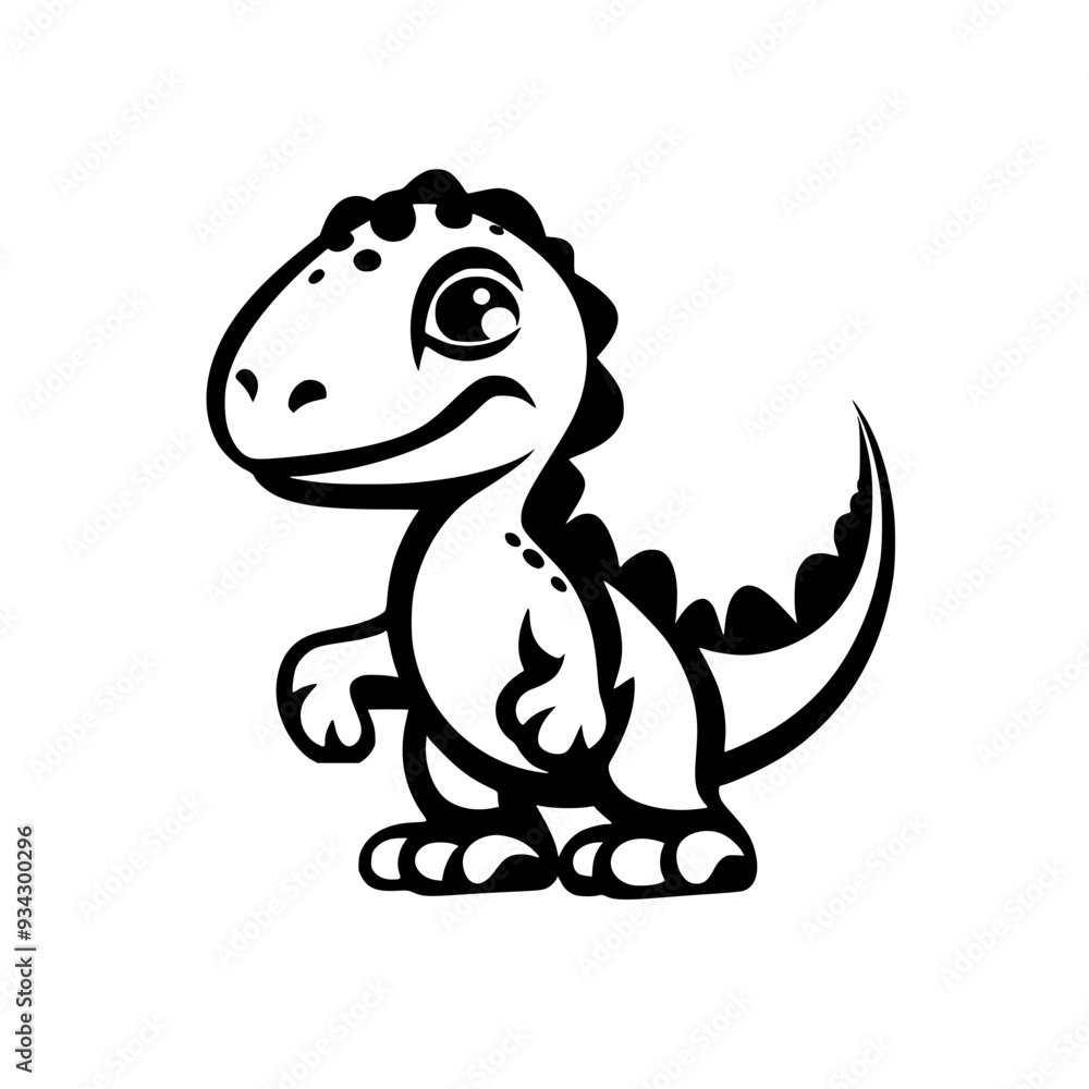 Cute Dinosaur Vector Cute Dinosaur Vector