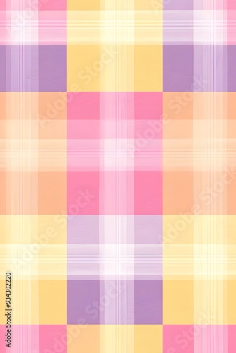 Pastel Plaid Pattern.