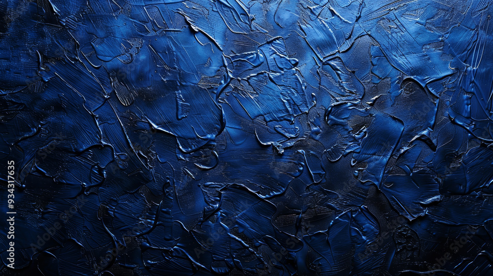 A blue background with a lot of brush strokes A blue background with a lot of brush strokes