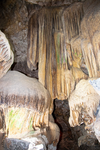 inside the cave