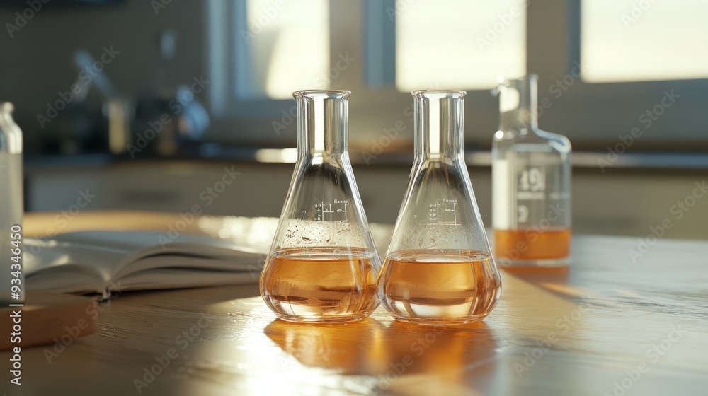 Beakers For Science With Water Beakers For Science With Water