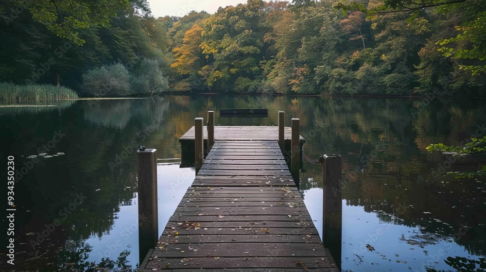 brown wooden dock near body of water during daytime