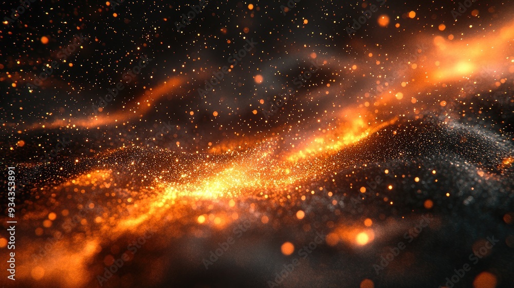 Halloween Witch. Fire embers particles over a black background. Fire sparks background—abstract dark glitter fire particles lights. Halloween Witch. Fire embers particles over a black background. Fire sparks background—abstract dark glitter fire particles lights.