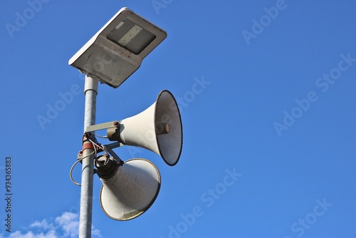 Canvas Print Local public address system