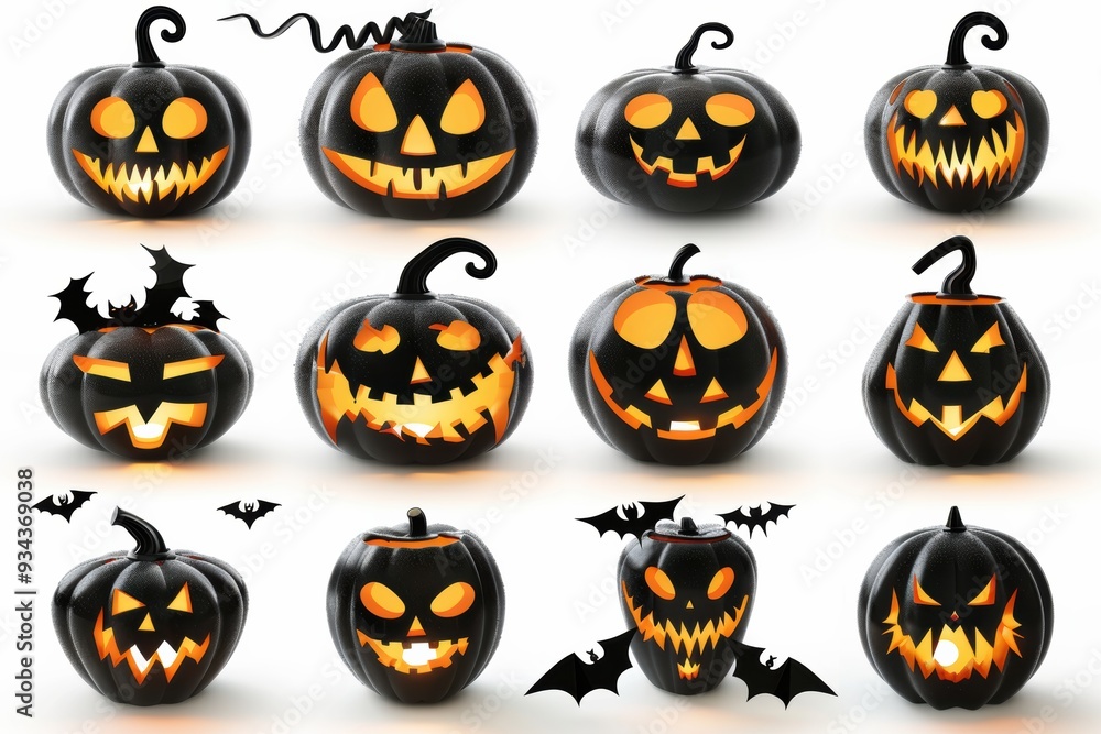 Glowing Jack O'Lanterns for a Spooky Halloween Glowing Jack O'Lanterns for a Spooky Halloween