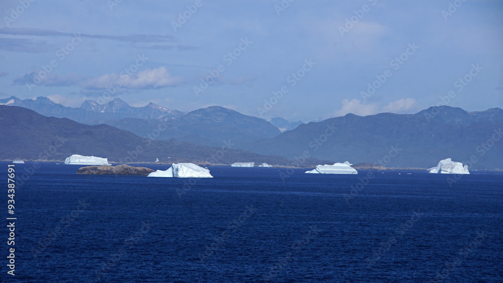 Eisberge vor Grönland Eisberge vor Grönland