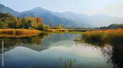 Painting_Simple_landscape_images_landscape_photograph