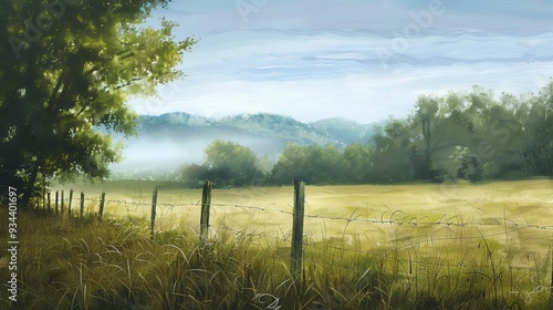 Painting_Simple_landscape_images_landscape_photograph