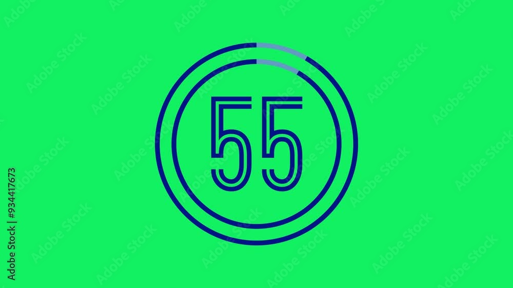 60-Second (1-minute) Double Ring Countdown Timer with Thin, Rounded Outline Font in Navy on Green Screen. Minimalist Design, Stylish 4K Motion Graphics. 60-Second (1-minute) Double Ring Countdown Timer with Thin, Rounded Outline Font in Navy on Green Screen. Minimalist Design, Stylish 4K Motion Graphics.