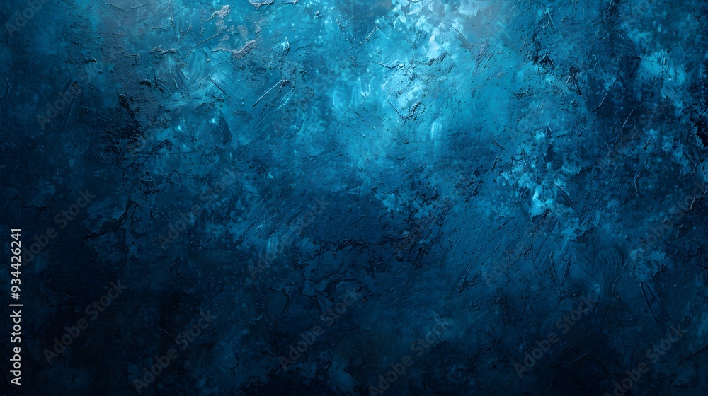A texture rich background with symphony of dark blue fading into black AI generated illustration A texture rich background with symphony of dark blue fading into black AI generated illustration