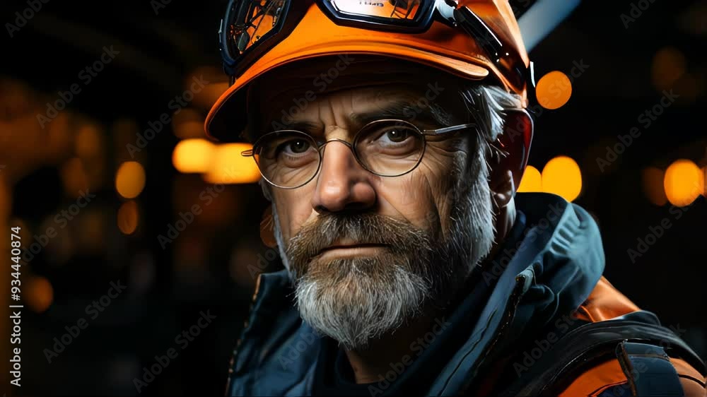 A person wearing a hard hat and a jacket, standing among large pipes in an industrial setting A person wearing a hard hat and a jacket, standing among large pipes in an industrial setting