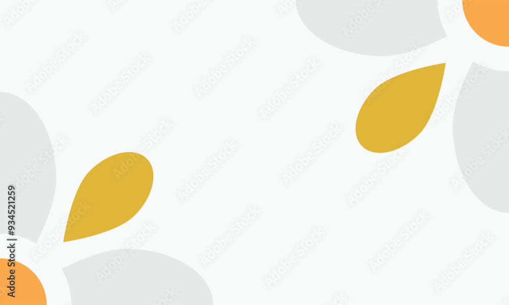 Abstract background with orange and yellow leaves illustration. Abstract background with orange and yellow leaves illustration.