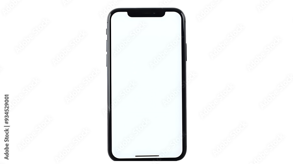Smartphone with blank screen isolated on a white background, perfect for showcasing mobile apps, user interfaces, and digital product designs. Isolated and ready for design use. Smartphone with blank screen isolated on a white background, perfect for showcasing mobile apps, user interfaces, and digital product designs. Isolated and ready for design use.