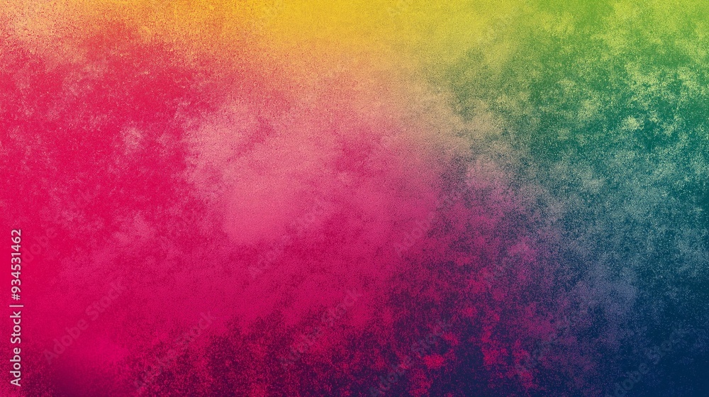 An abstract gradient painting blending vibrant shades of pink, yellow, and green. An abstract gradient painting blending vibrant shades of pink, yellow, and green.