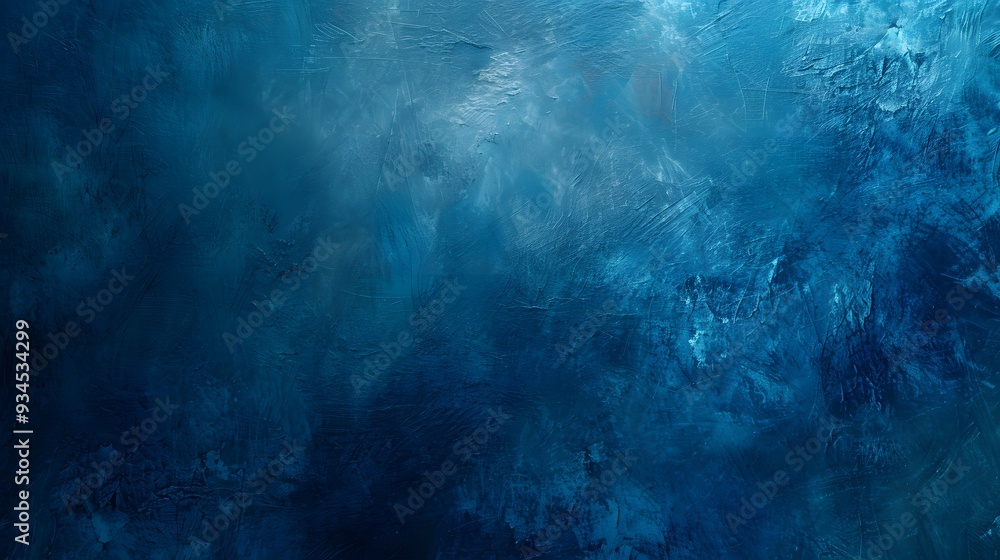 Fototapeta premium Blue black inspired textural backdrop a slight hint of blurred light AI generated illustration