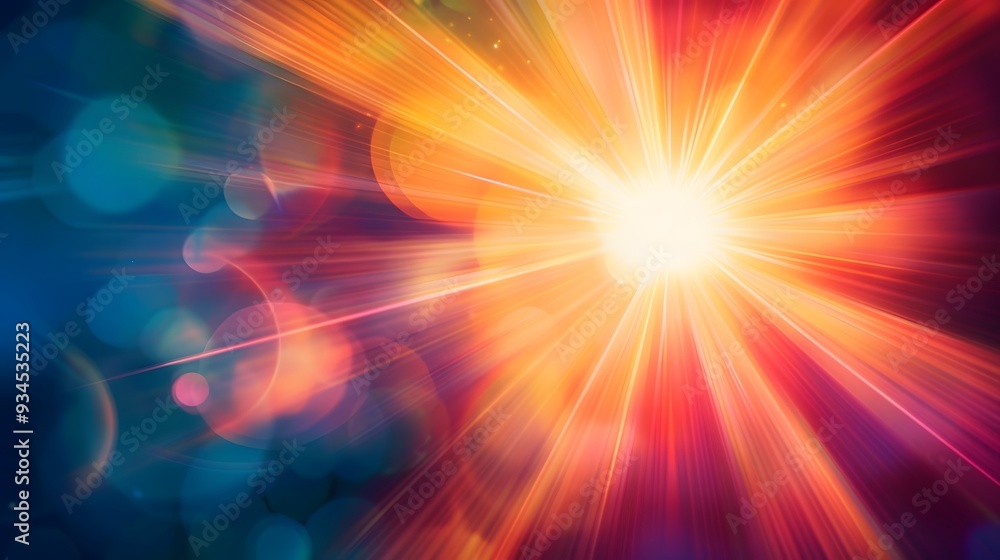 glowing abstract sun burst with digital lens flare.can your adjust the color of the light rays using adjustment layer like Gradient Selective Color, and create sunlight, optical flare. glowing abstract sun burst with digital lens flare.can your adjust the color of the light rays using adjustment layer like Gradient Selective Color, and create sunlight, optical flare.