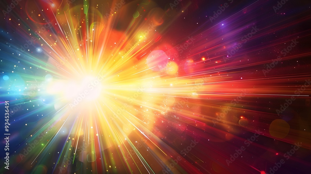 glowing abstract sun burst with digital lens flare.can your adjust the color of the light rays using adjustment layer like Gradient Selective Color, and create sunlight, optical flare. glowing abstract sun burst with digital lens flare.can your adjust the color of the light rays using adjustment layer like Gradient Selective Color, and create sunlight, optical flare.