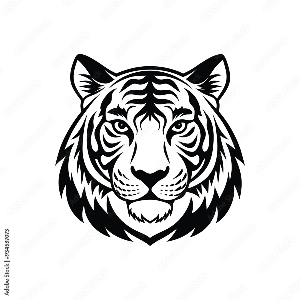 tiger head vector tiger head vector