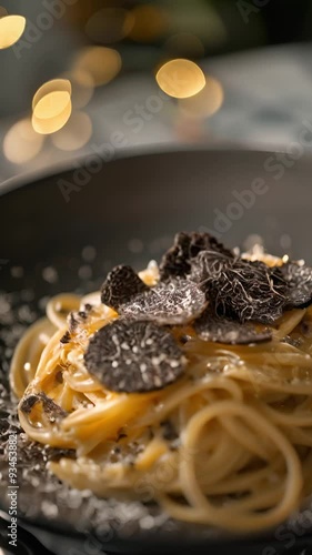 Pasta with Black Truffles