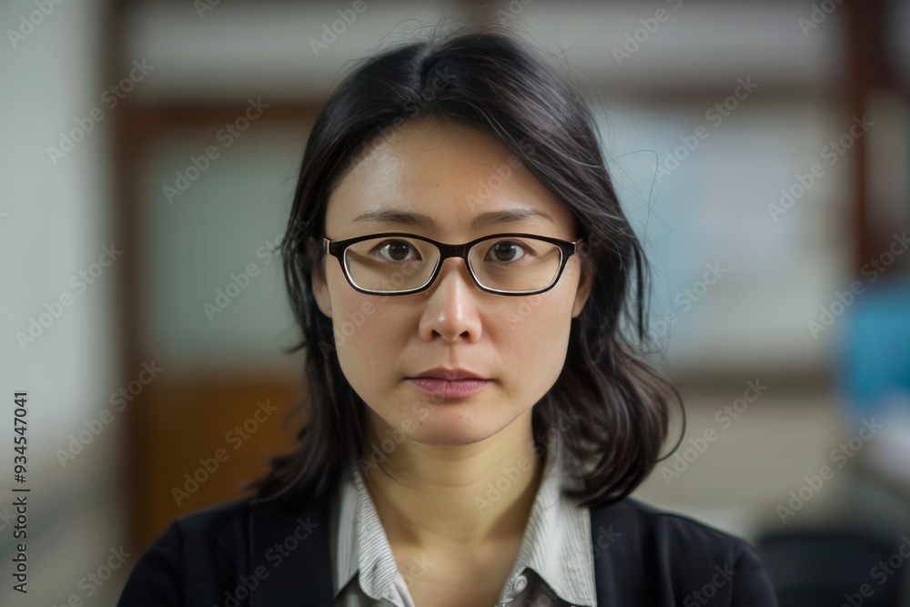 Chinese office worker, portrait. Businessman Chinese office worker, portrait. Businessman